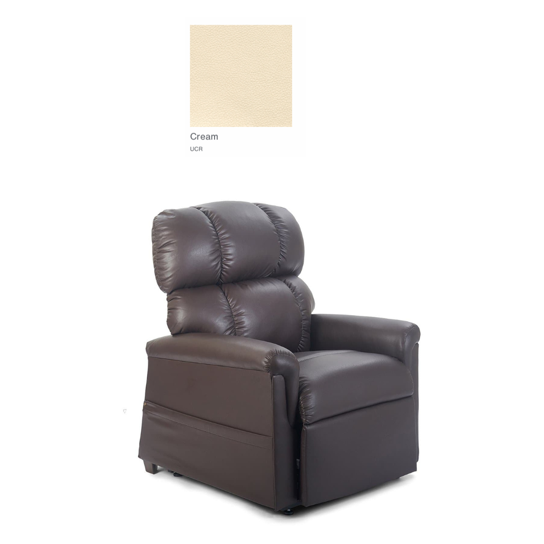 Golden Tech PR531-T28 Comforter Power Lift Recliners - Tall & Extra Wide - Cream